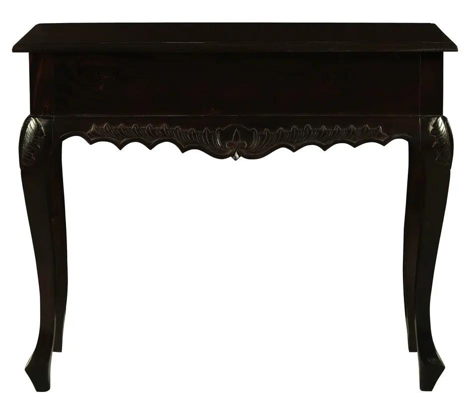 Sierra Carved 1 Drawer Sofa Table (Chocolate) Deals499