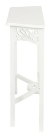 Sierra Carved Sofa Table (White) Deals499