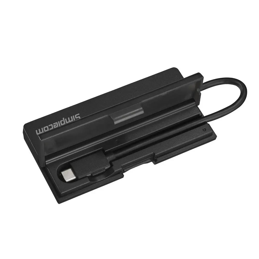 Simplecom CH330 Portable USB-C to 4 Port USB-A Hub USB 3.2 Gen1 with Cable Storage Deals499