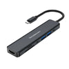 Simplecom CH570 USB-C 7-in-1 Multiport Adapter Hub USB 3.0 HDMI 4K SD Card Reader Deals499