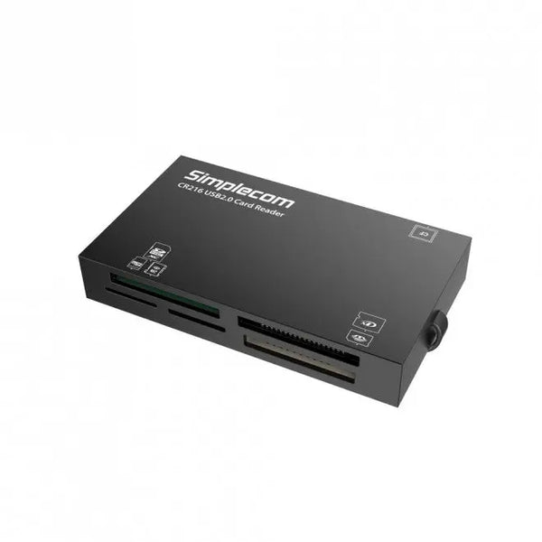 Simplecom CR216 USB 2.0 All in One Memory Card Reader 6 Slot for MS M2 CF XD Micro SD HC SDXC Black SIMPLECOM