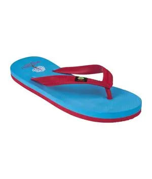 Sky Blue & Red Thongs Deals499