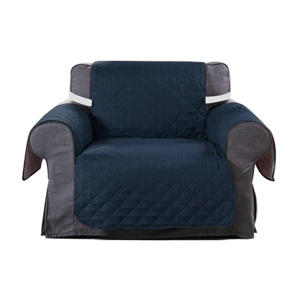 Sofa Cover Couch Lounge Protector Quilted Slipcovers Waterproof Teal 173cm x 200cm Deals499