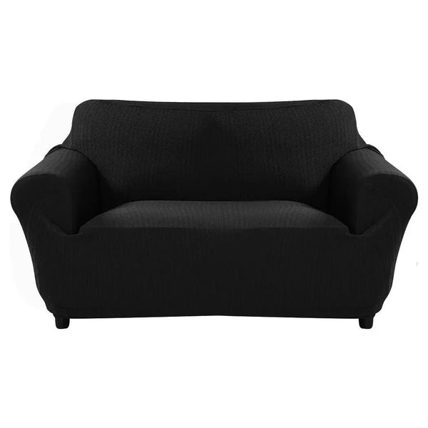 Sofa Cover Slipcover Protector Couch Covers 3-Seater Black Deals499