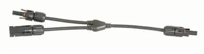 Solar Panel Y-Cable 2 Plug to 1 Socket 300mm Deals499