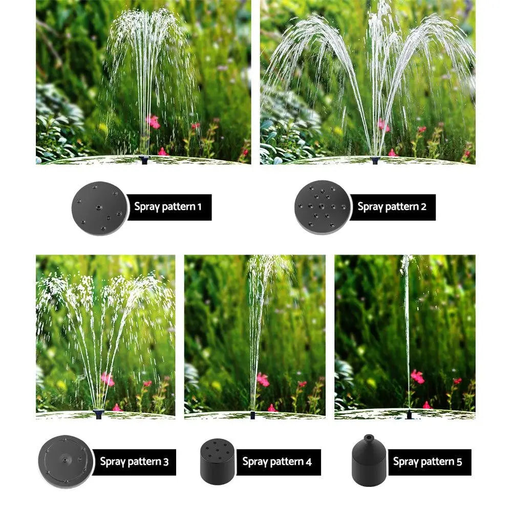 Solar Powered Pond Pump Submersible Fountains Ouotdoor Pool Garden Pumps 4 FT Deals499