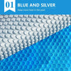 Solar Swimming Pool Cover 500 Micron Outdoor Blanket Isothermal Bubble 7 Size Deals499