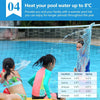 Solar Swimming Pool Cover 500 Micron Outdoor Blanket Isothermal Bubble 7 Size Deals499
