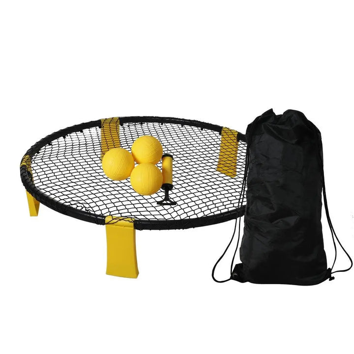 Spikeball Kit Spike Ball Set Outdoor Game Garden Beach Net Mini