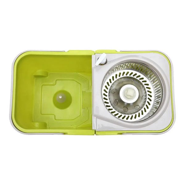 Spin Mop Bucket Set 360° Spinning Stainless Steel Rotating Wet Dry Microfiber AU Deals499