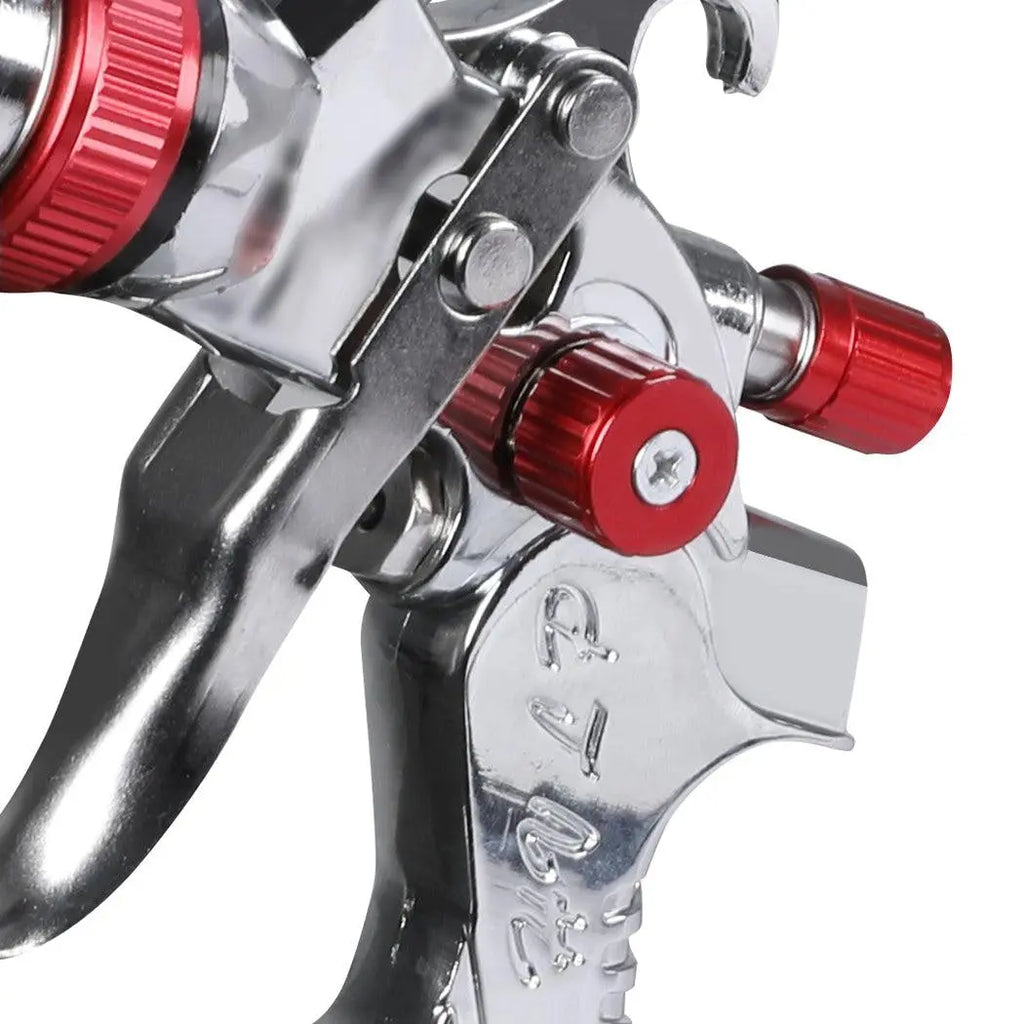 Spray Gun Paint Gun Kit HVLP Gravity Feed Air 3 Nozzles1.4mm 1.7mm 2mm Tips Deals499