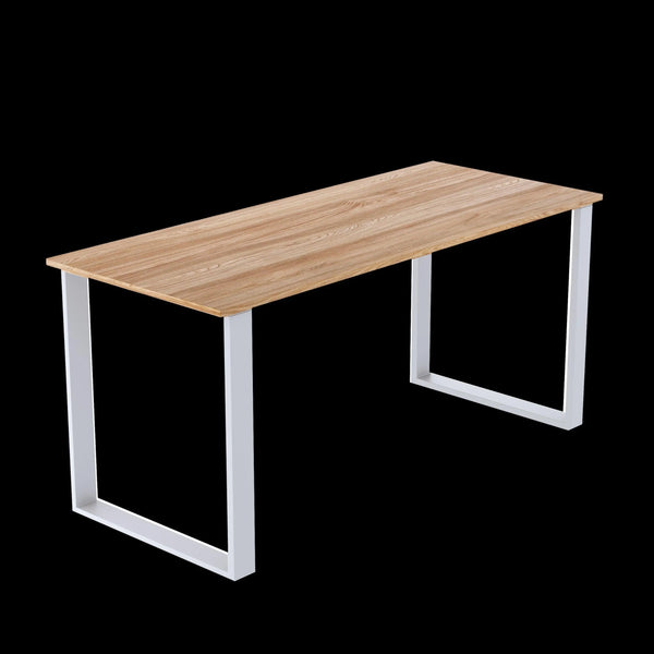 Square Shaped Table Bench Desk Legs Retro Industrial Design Fully Welded - White Deals499