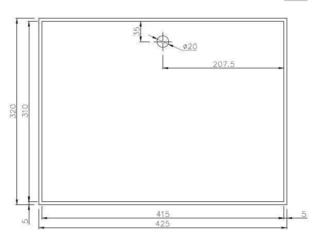 Stainless Steel BBQ Grill Hot Plate 42.5 X 32CM Premium 304 Grade Deals499
