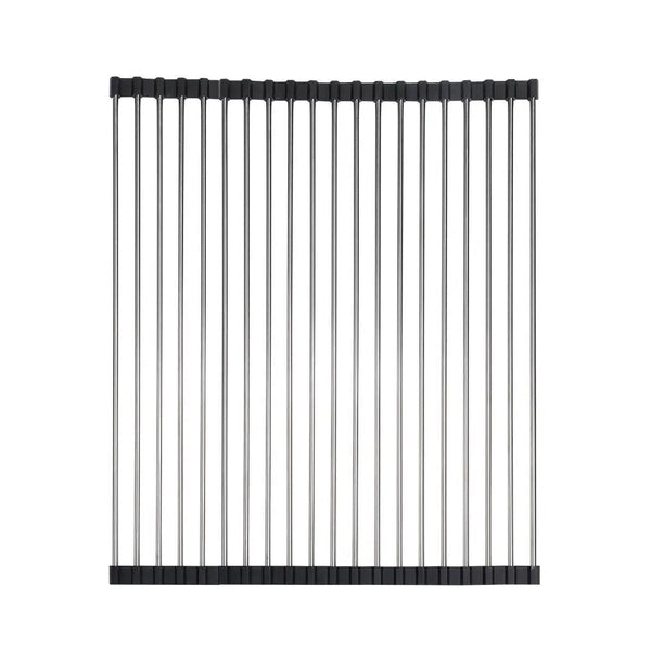 Stainless Steel Sink Kitchen Dish Drainer Foldable Drying Rack Roll-Up RackOver Type 1 Deals499