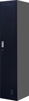 Standard Lock  One-Door Office Gym Shed Clothing Locker Cabinet Black Deals499