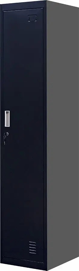 Standard Lock  One-Door Office Gym Shed Clothing Locker Cabinet Black Deals499