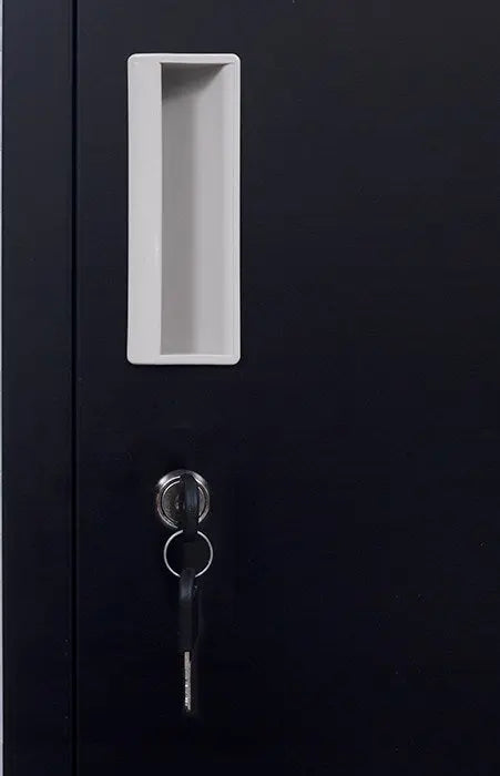 Standard Lock  One-Door Office Gym Shed Clothing Locker Cabinet Black Deals499