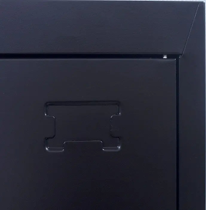 Standard Lock  One-Door Office Gym Shed Clothing Locker Cabinet Black Deals499