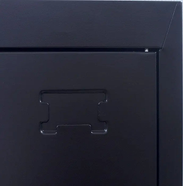 Standard Lock  One-Door Office Gym Shed Clothing Locker Cabinet Black Deals499