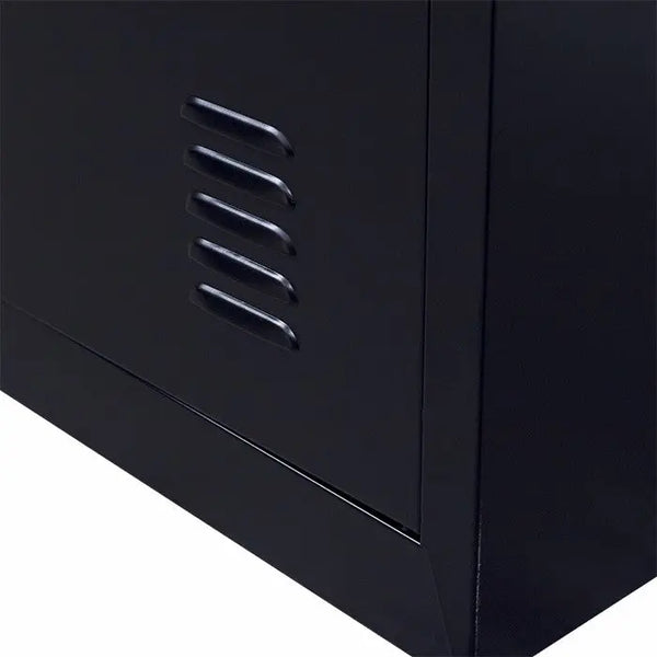 Standard Lock  One-Door Office Gym Shed Clothing Locker Cabinet Black Deals499