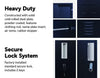 Standard Lock  One-Door Office Gym Shed Clothing Locker Cabinet Black Deals499