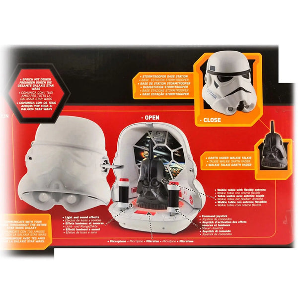 Star Wars Storm Trooper Darth Vader Base Station Light & Sound Talk 6+ Deals499