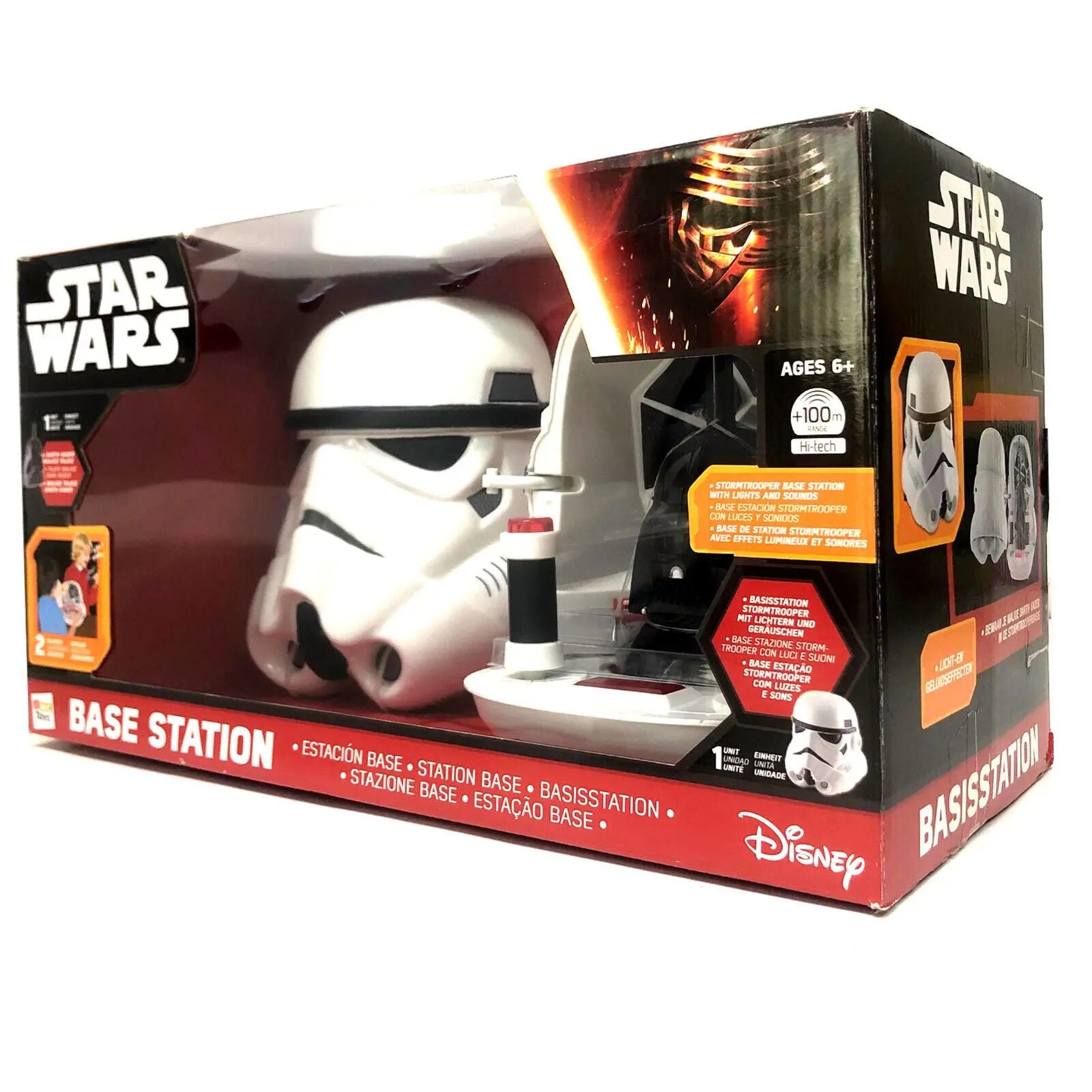 Star Wars Storm Trooper Darth Vader Base Station Light & Sound Talk 6+ Deals499