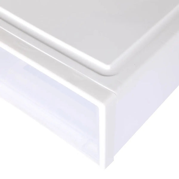 Storage Drawers Set Cabinet Tool Organiser Box  Drawer Plastic Stackable 2PK S Deals499