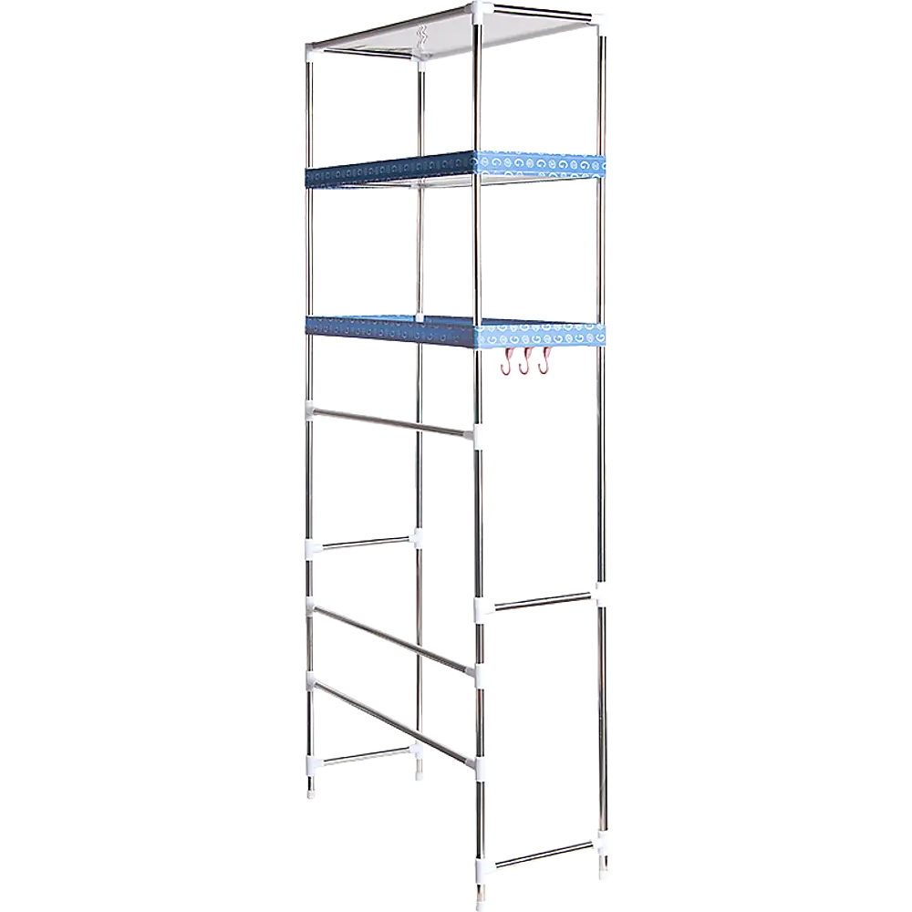 Storage Shelves Shelf 3 Tier Rack Portable Laundry Stand Unit Organiser Deals499