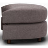 Sunshine Single Sofa Chair Fabric Swivel Ottoman - Grey Deals499