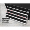Giantz 10-Drawer Tool Box Chest Cabinet Garage Storage Toolbox Black Silver Deals499