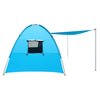 Weisshorn Camping Tent Beach Tents Hiking Sun Shade Shelter Fishing 2-4 Person Deals499