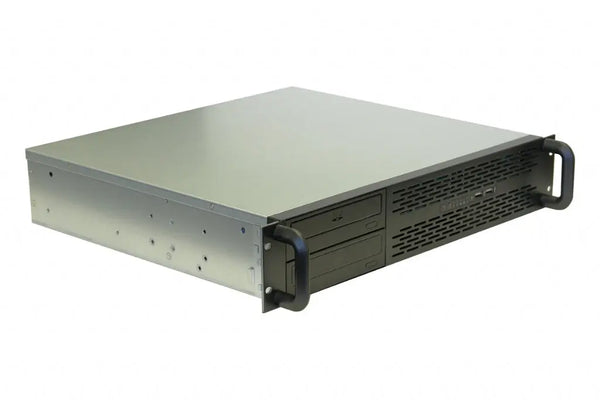 TGC Rack Mountable Server Chassis 2U 400mm Depth, 2x Ext 5.2' Bays, 2x Int 3.5' Bays, 4x Low Profile PCIE Slots, MATX MB, ATX PSU TGC