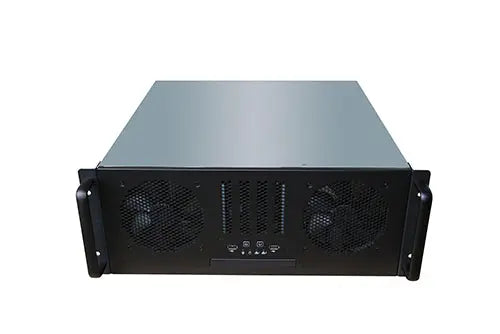 TGC Rack Mountable Server Chassis 4U 450mm Depth, 4x Int 3.5' Bays, 1x 2.5' Bay/Slim Optical, 7x Full Height PCIE Slot, ATX PSU/MB TGC