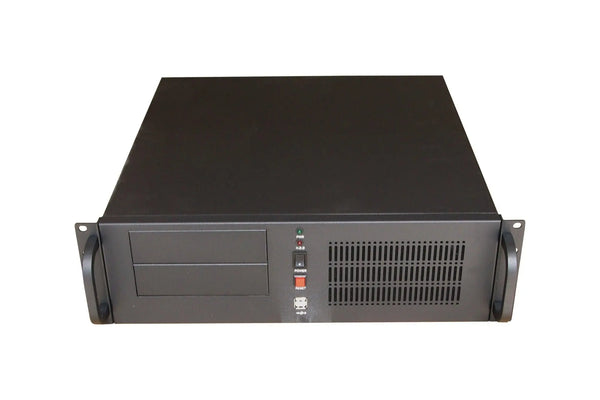 TGC Rack mountable Server Chassis 3U 450mm Depth, 2x Ext 5.25' Bays, 7x 3.5' Int Bays. 5x Full Height PCIE Slots, ATX PSU/MB TGC