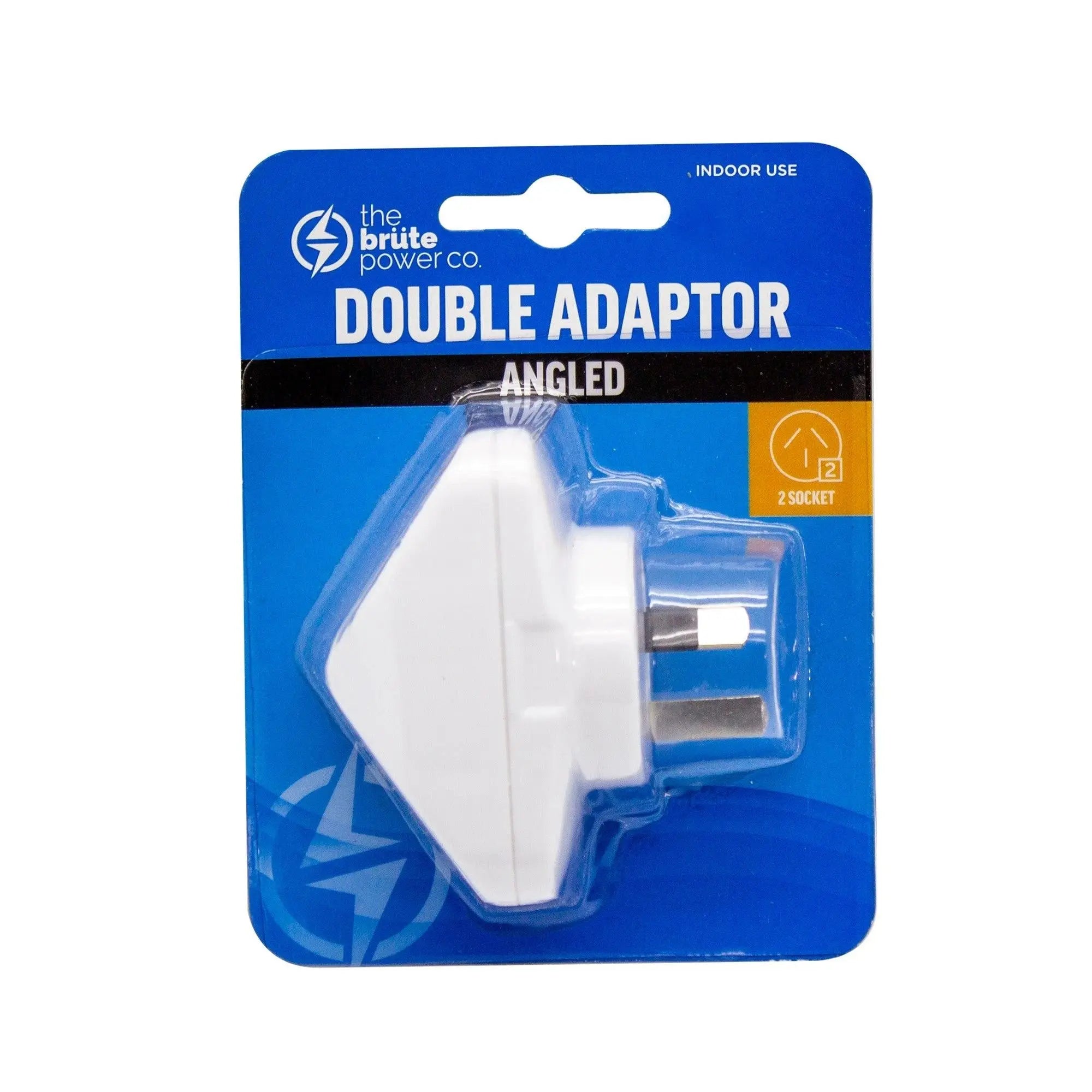 THE BRUTE POWER CO. Double Adaptor - Angled THE BRUTE POWER CO