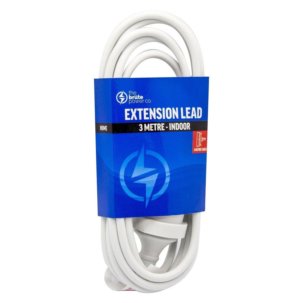 THE BRUTE POWER CO. Extension Lead - 3 Metre THE BRUTE POWER CO