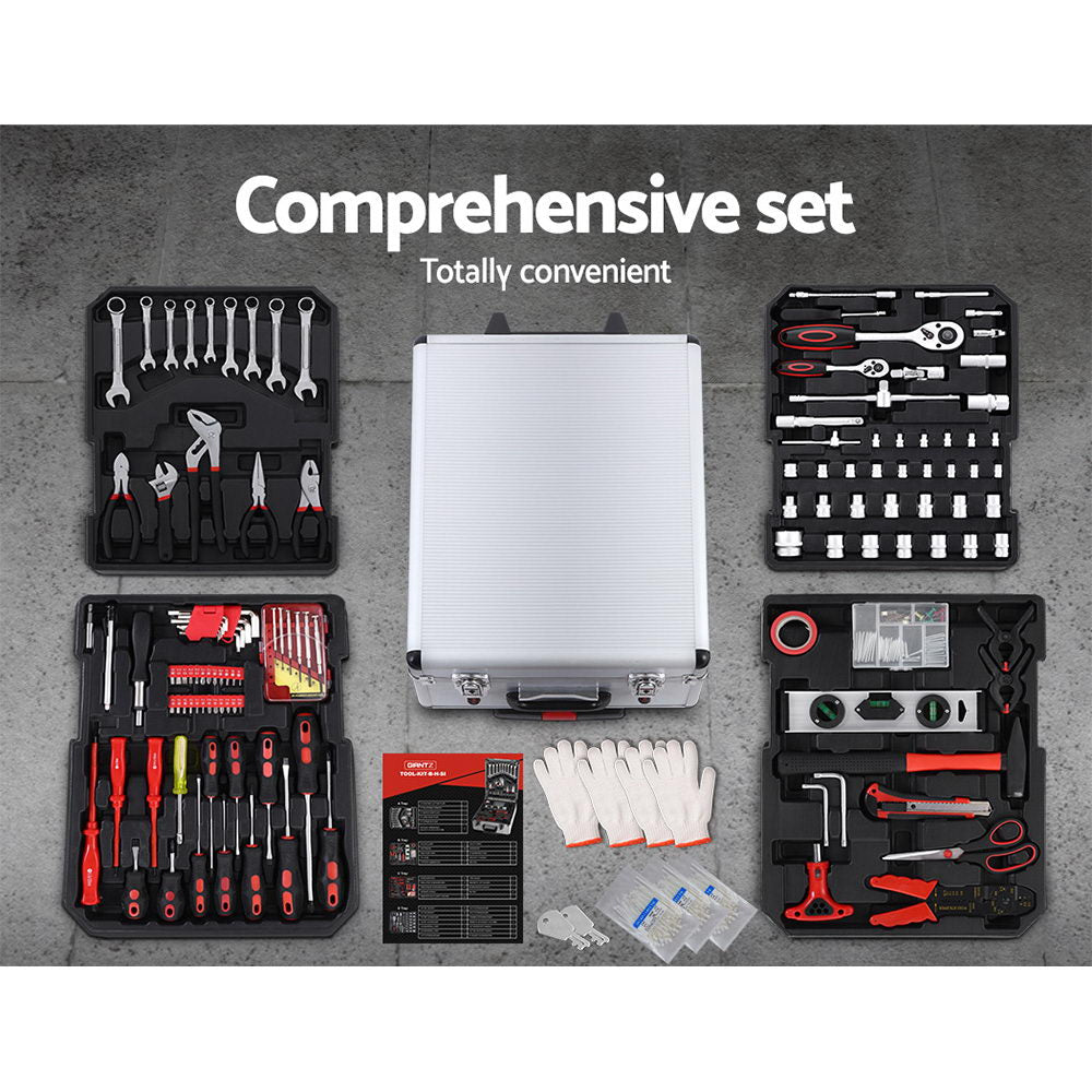 786pcs Tool Kit Trolley Case Mechanics Box Toolbox Portable DIY Set SL Deals499
