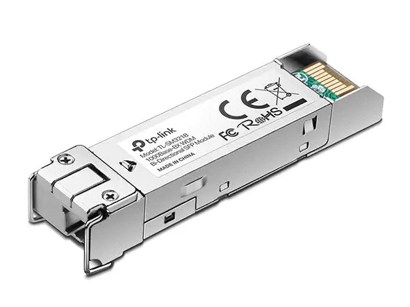 TP-LINK 1000Base-BX WDM Bi-Directional SFP Module (TL-SM321B-2) TX: 1310 nm, RX: 1550 nm, Max. Cable Length 10 KM TP-LINK