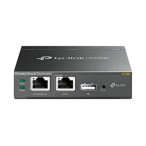 TP-LINK OC200 Omada Cloud Controller, Centralised Management - Up to 100 Omada APs, JetStream Switches And SafeStream Routers TP-LINK