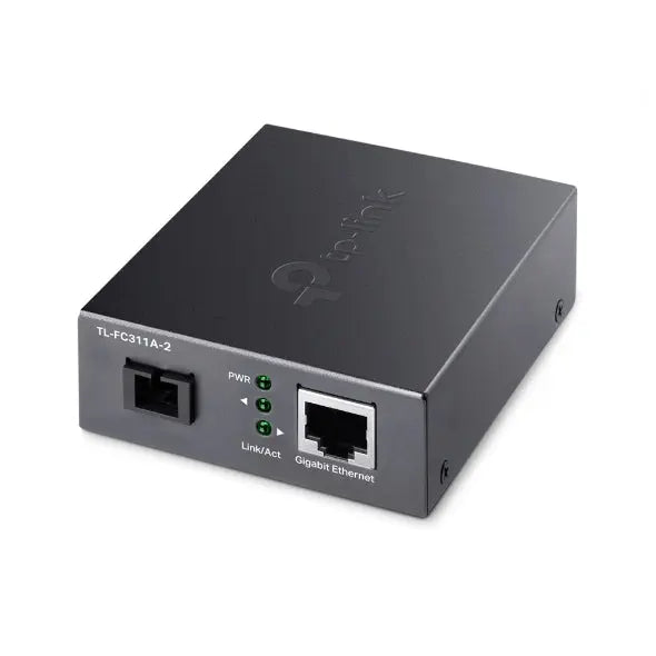 TP-LINK TL-FC311A-2 Gigabit WDM Media Converter - IEEE 802.3u 1550nm 2KM (Compatible with TL-FC311B-2) TP-LINK