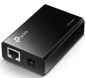 TP-LINK TL-POE150S PoE Injector Splitter 2xGbE Gigabit RJ45 Port Power Over Ethernet Adapter carry Power & Data over 100m Plug & Play TP-LINK