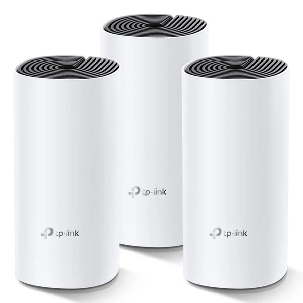 TP-Link Deco M4 (3-pack) AC1200 Whole Home Mesh Wi-Fi System.  ~370sqm Coverage, Up to 100 Devices, Parental Control TP-LINK
