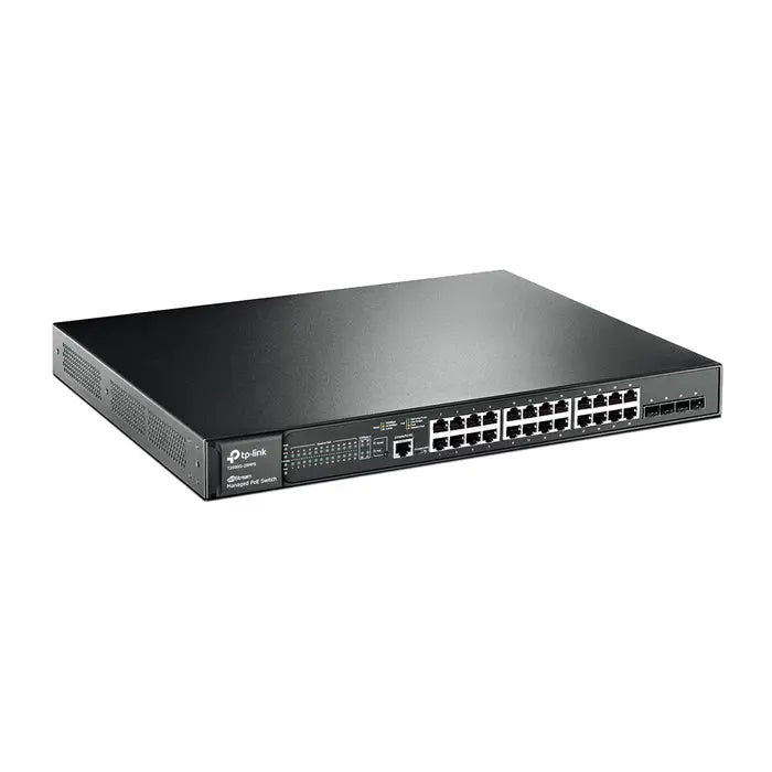 TP-Link JetStream TL-SG3424P 24-Port Gigabit L2 Managed PoE Switch with SFP Deals499