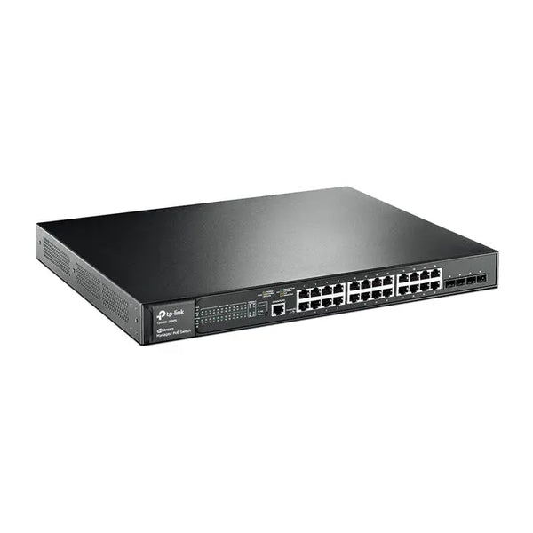 TP-Link JetStream TL-SG3424P 24-Port Gigabit L2 Managed PoE Switch with SFP Deals499