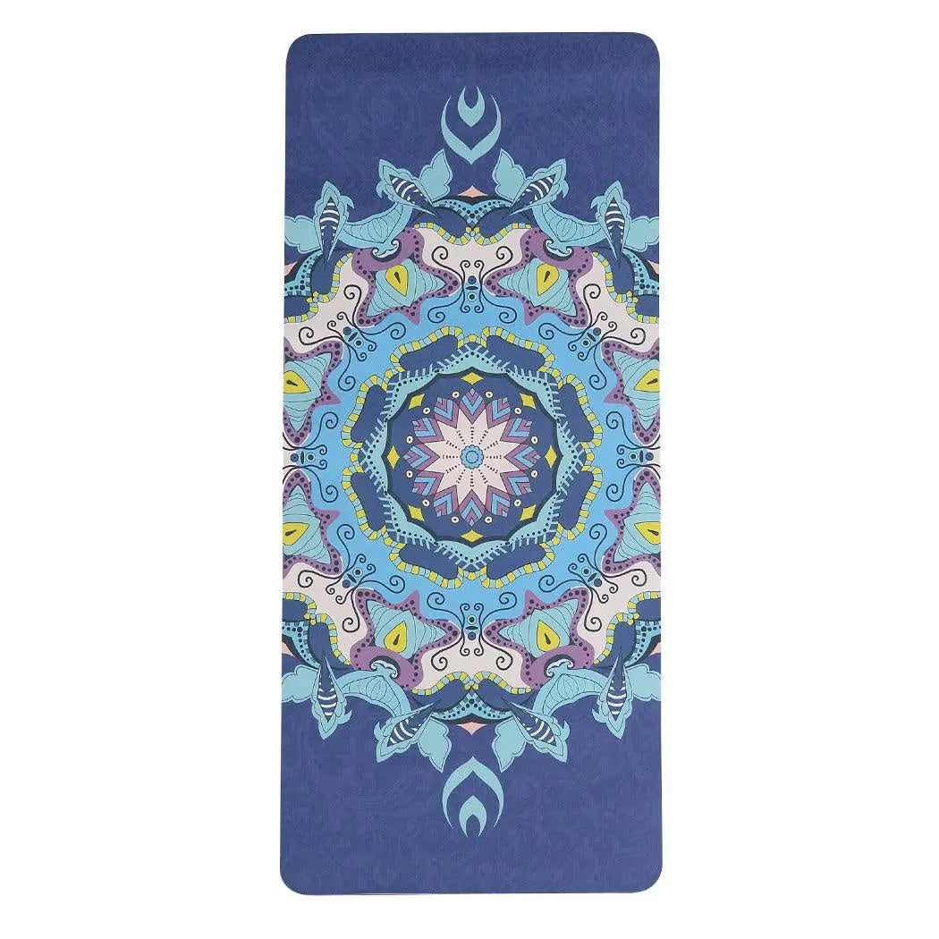 TPE Yoga Mat Dual Layer Non Slip Pad Eco Friendly Exercise Fitness Pilate Gym Type 2 Deals499