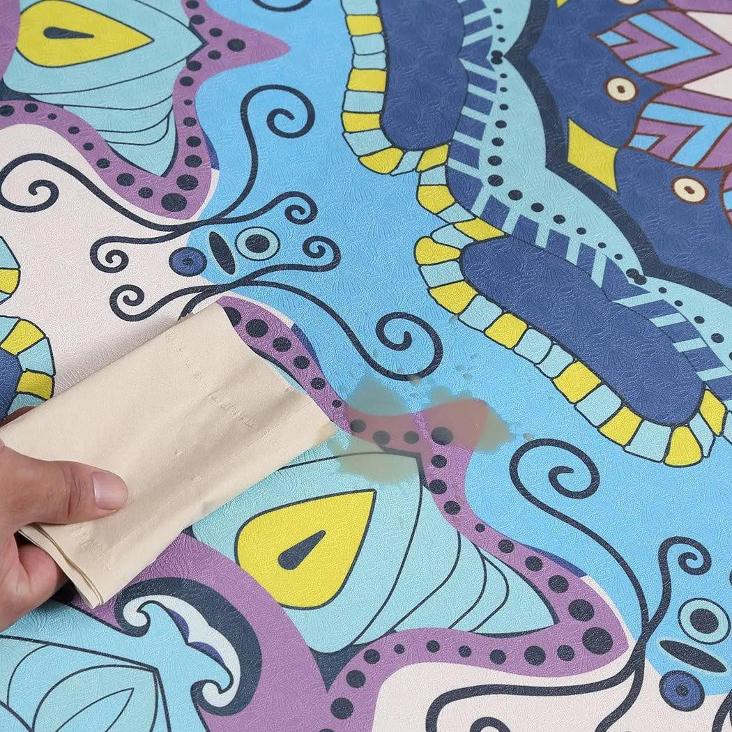 TPE Yoga Mat Dual Layer Non Slip Pad Eco Friendly Exercise Fitness Pilate Gym Type 2 Deals499