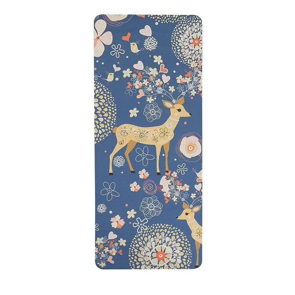 TPE Yoga Mat Dual Layer Non Slip Pad Eco Friendly Exercise Fitness Pilate Gym Type 3 Deals499