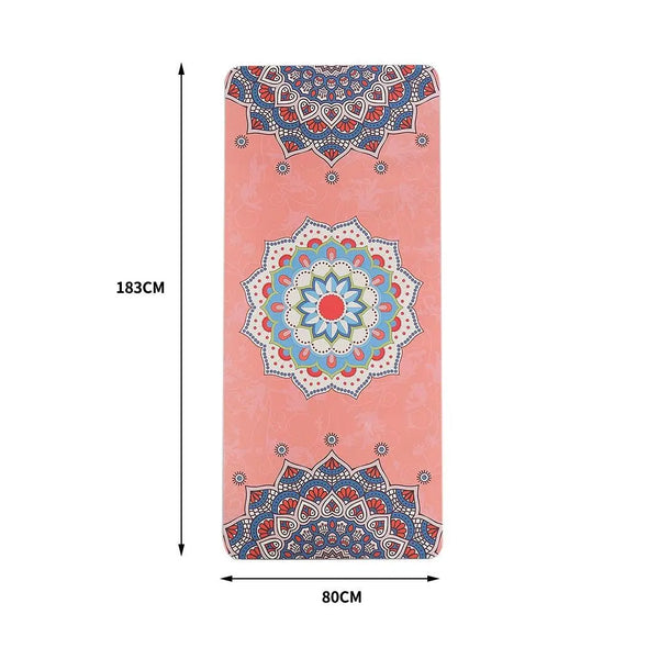 TPE Yoga Mat Dual Layer Non Slip Pad Eco Friendly Exercise Fitness Pilate Gym Type 4 Deals499