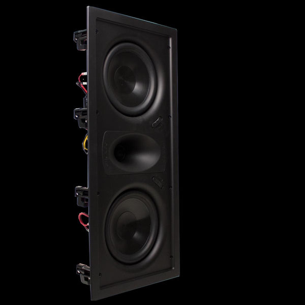 TRUAUDIO Ghost HT Series - 6' Injected Poly Woofer, Soft Silk Dome Tweeter. Included 2pc horn type, 2 grills, TRUAUDIO
